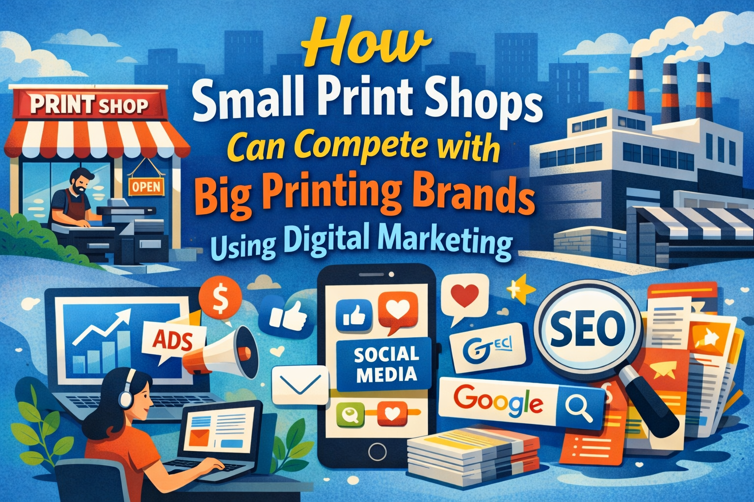 Meta Title (60 chars) How Small Print Shops Beat Big Brands with Digital Marketing
