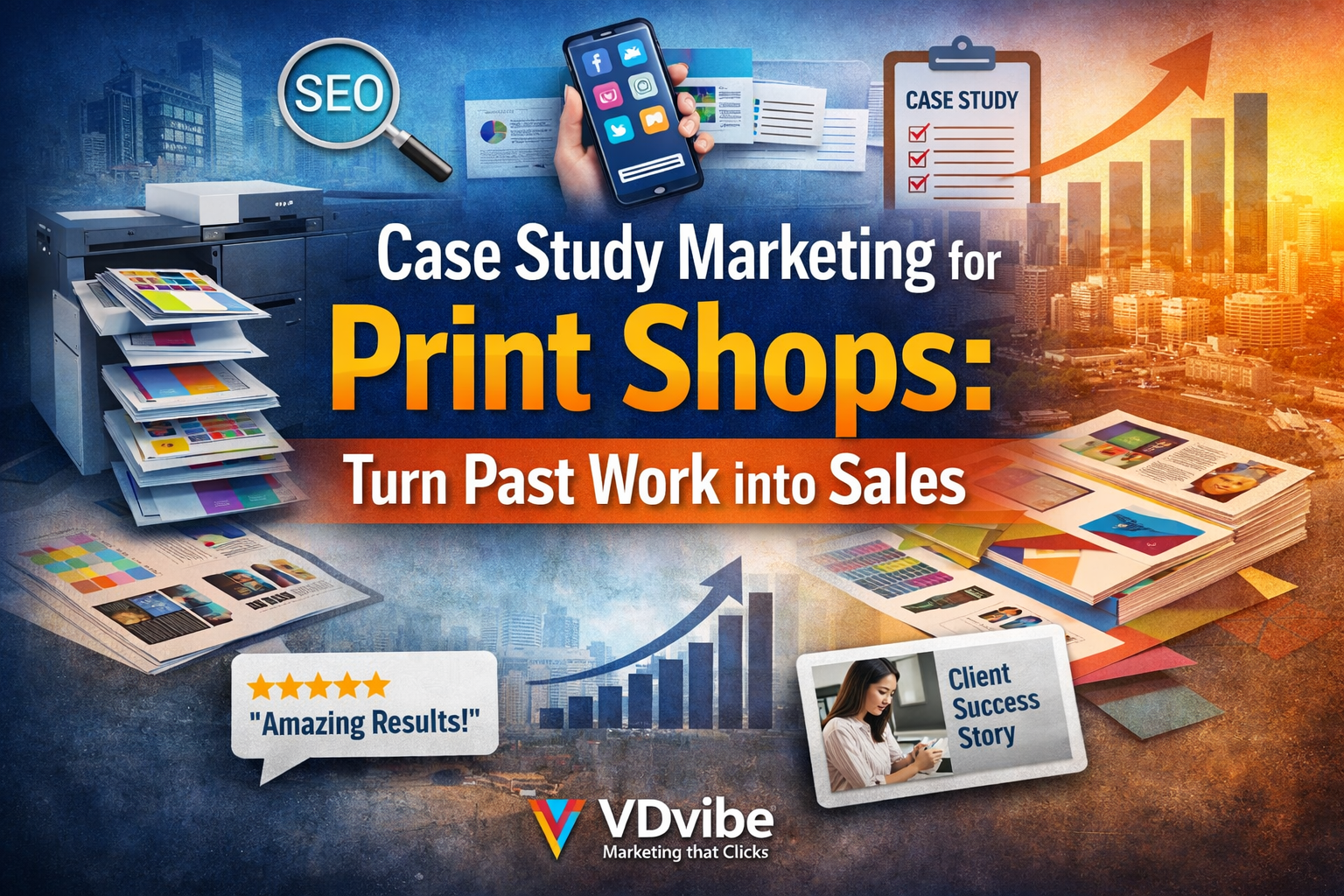 Case Study Marketing for Print Shops: Turn Past Work into Sales