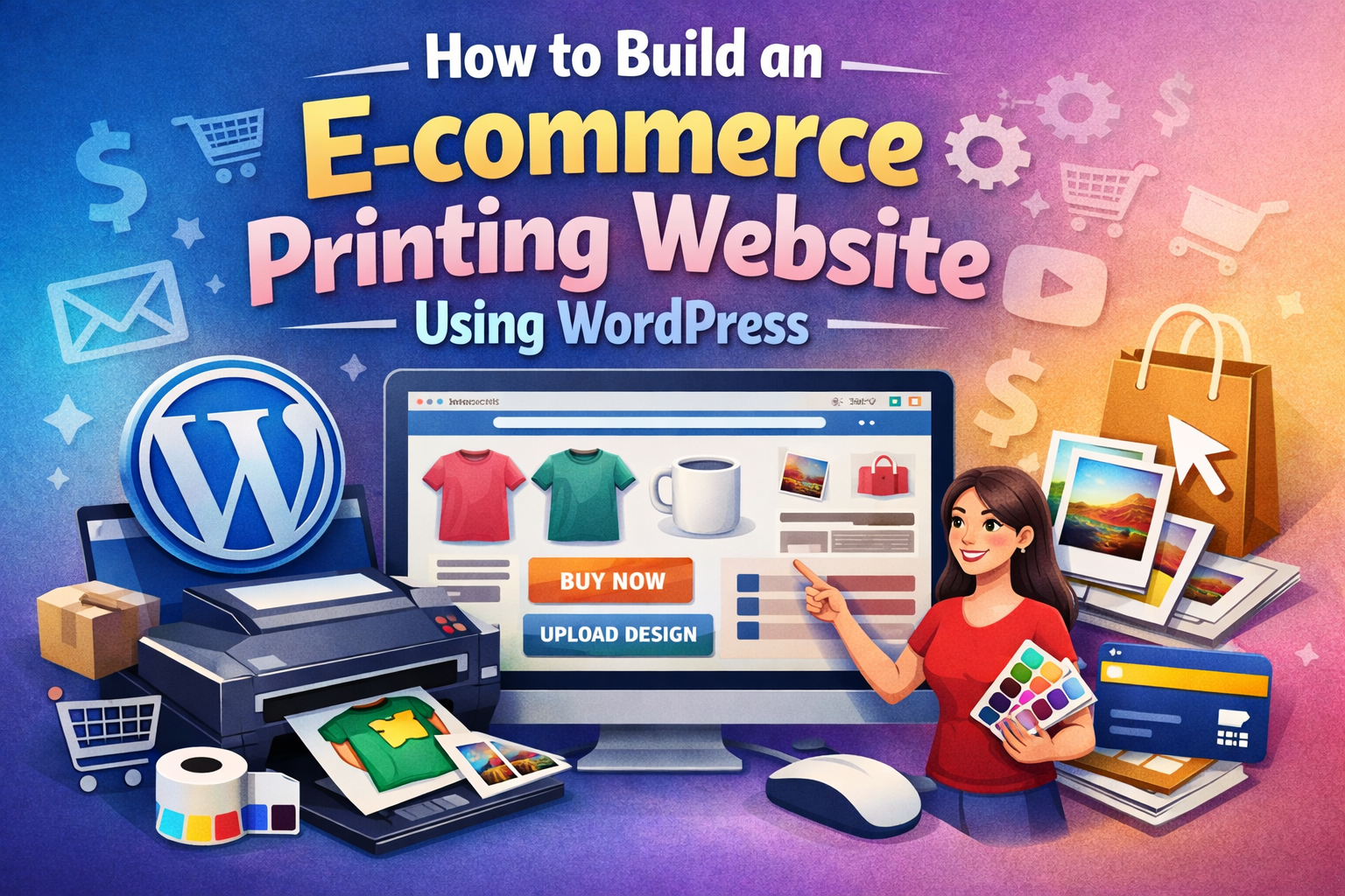 How to Build an E-commerce Printing Website Using WordPress