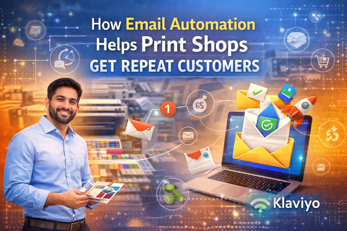 How Email Automation Helps Print Shops Get Repeat Customers