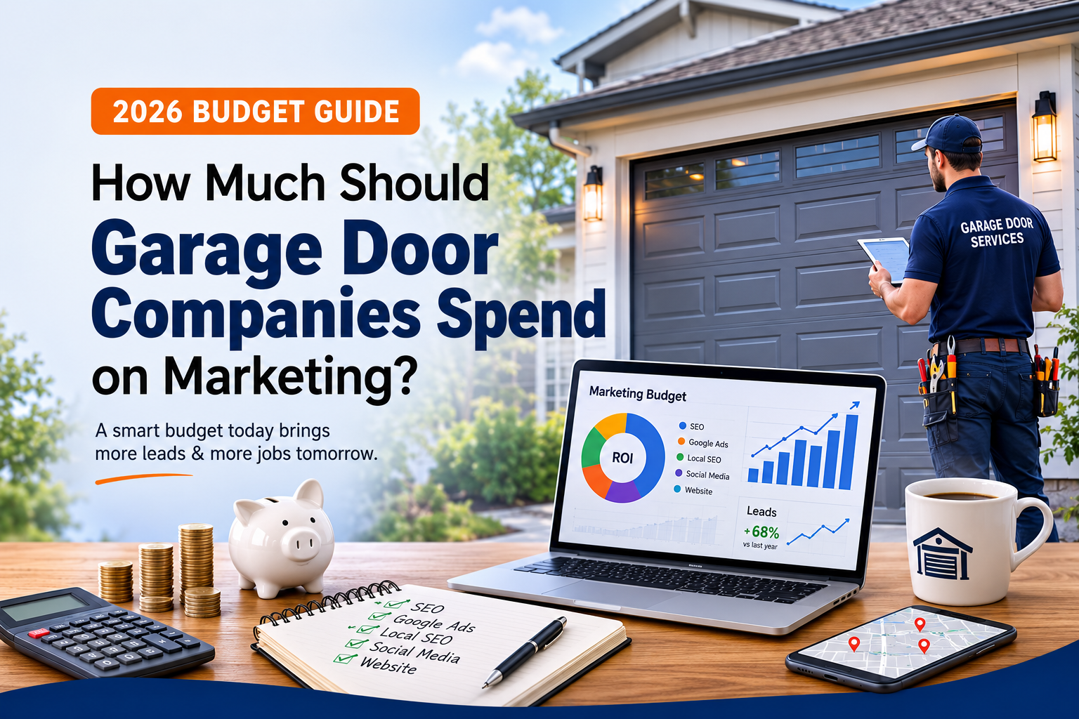 How Much Should Garage Door Companies Spend on Marketing (2026 Budget Guide)