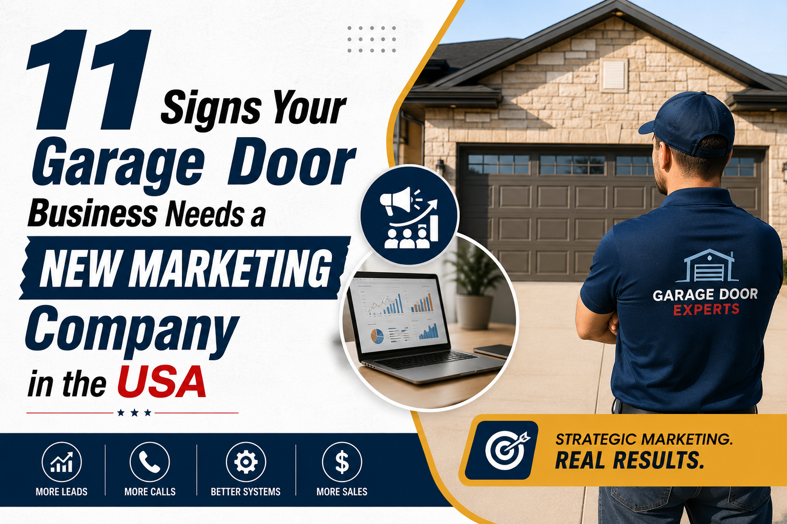 Garage door marketing company USA-VDvibe Marketing Agency