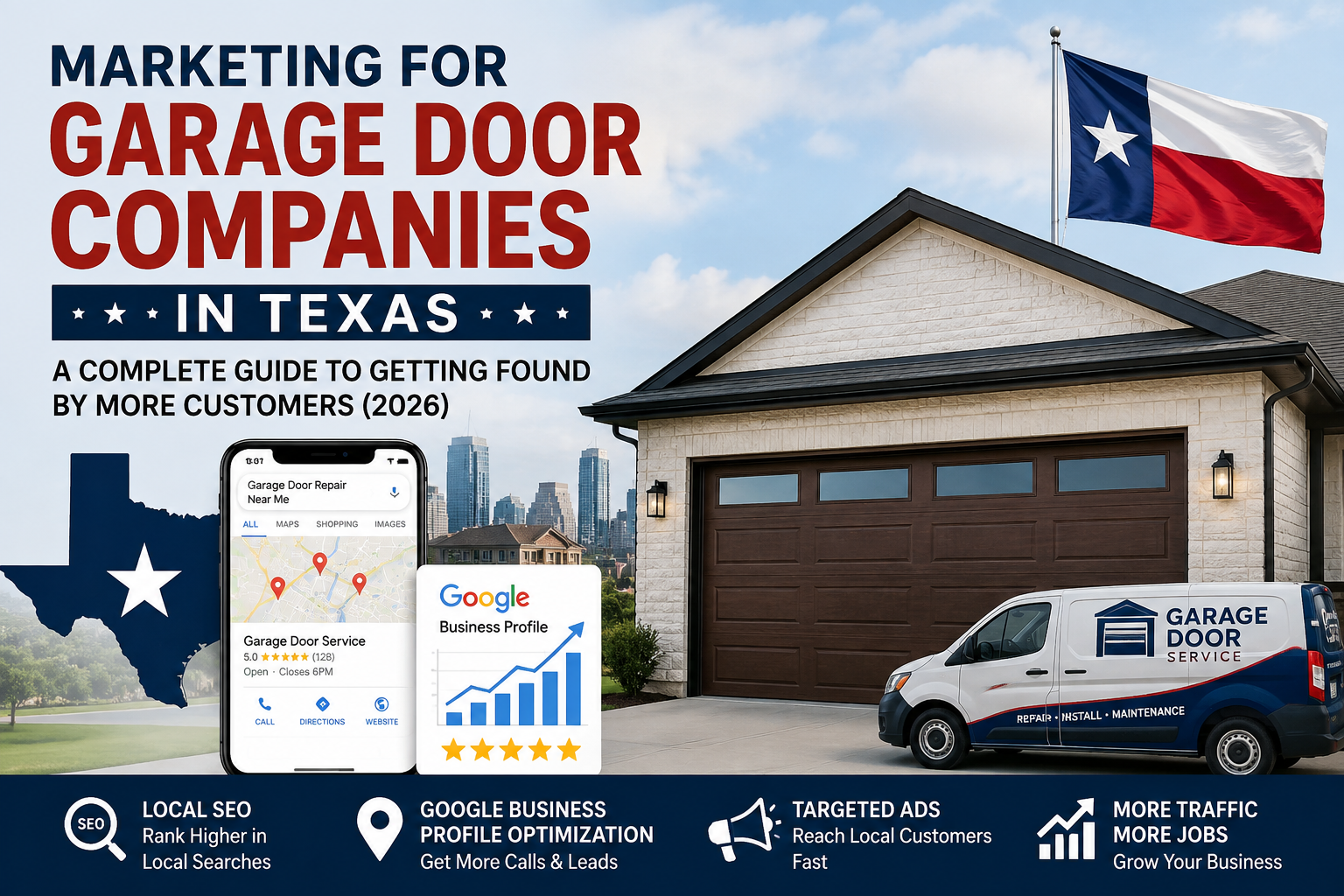 Marketing for Garage Door Companies in Texas A Complete Guide to Getting Found by More Customers 2026 VDvibe Marketing Agency