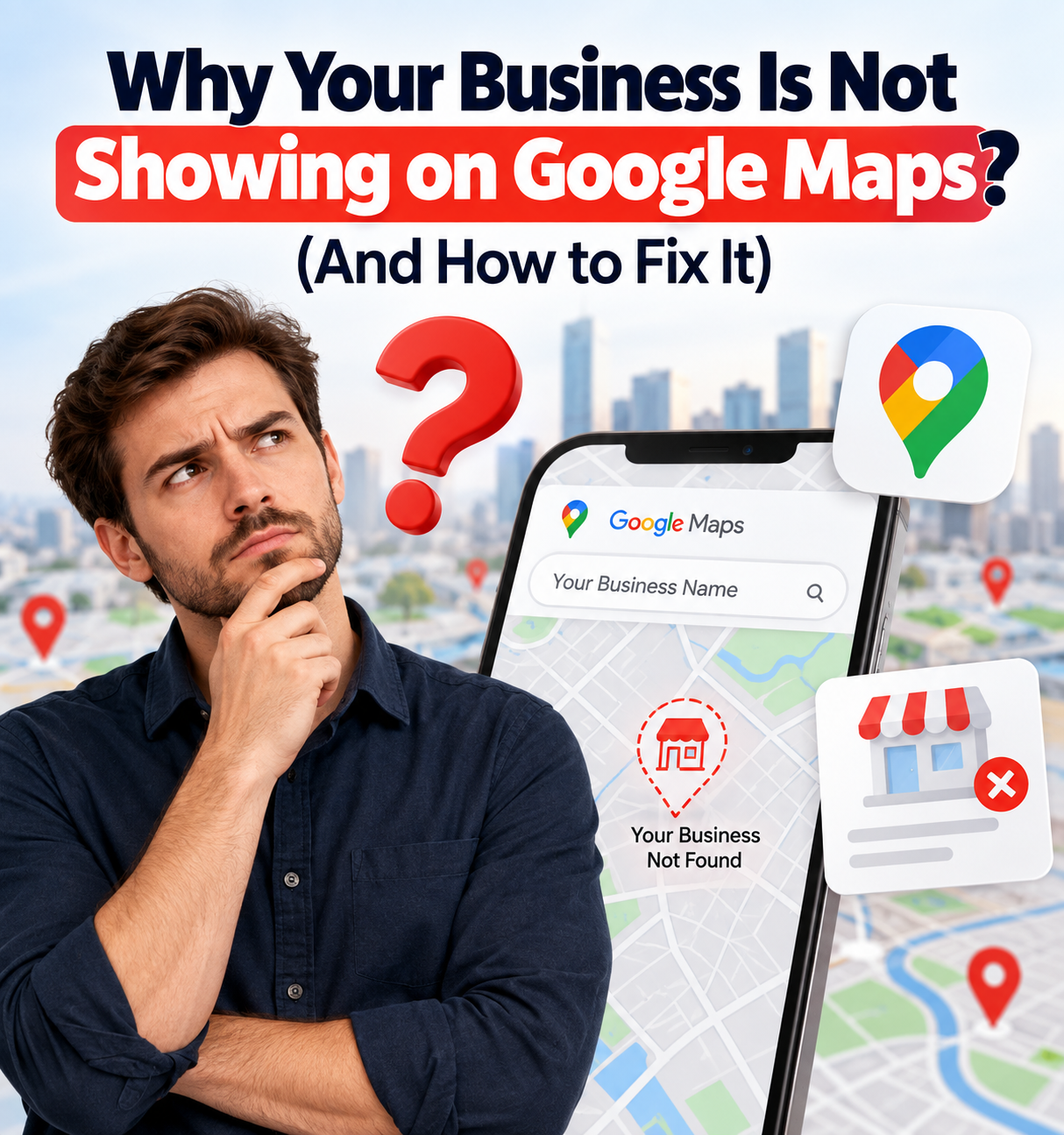 Why Your Business Is Not Showing on Google Maps (And How to Fix It) VDvibe Marketing Agency